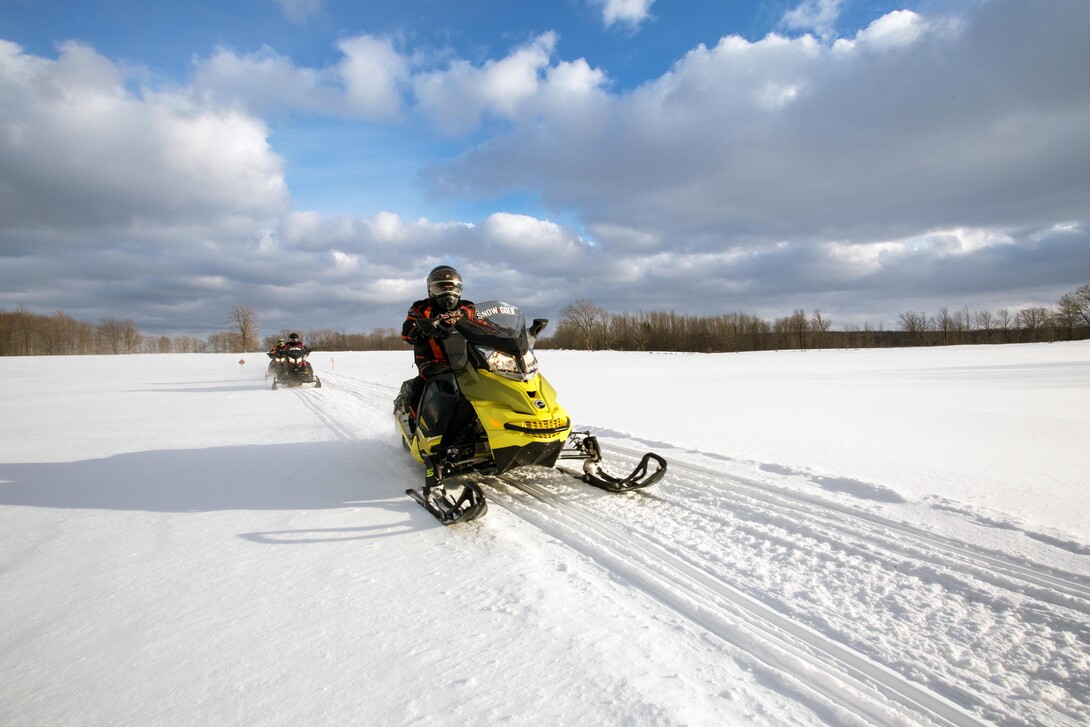 Snowmobiling OFSC Trails in Ontario Farm Country Northern Ontario Travel